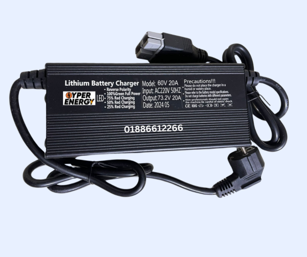 60v 20a Lithium Battery Charger